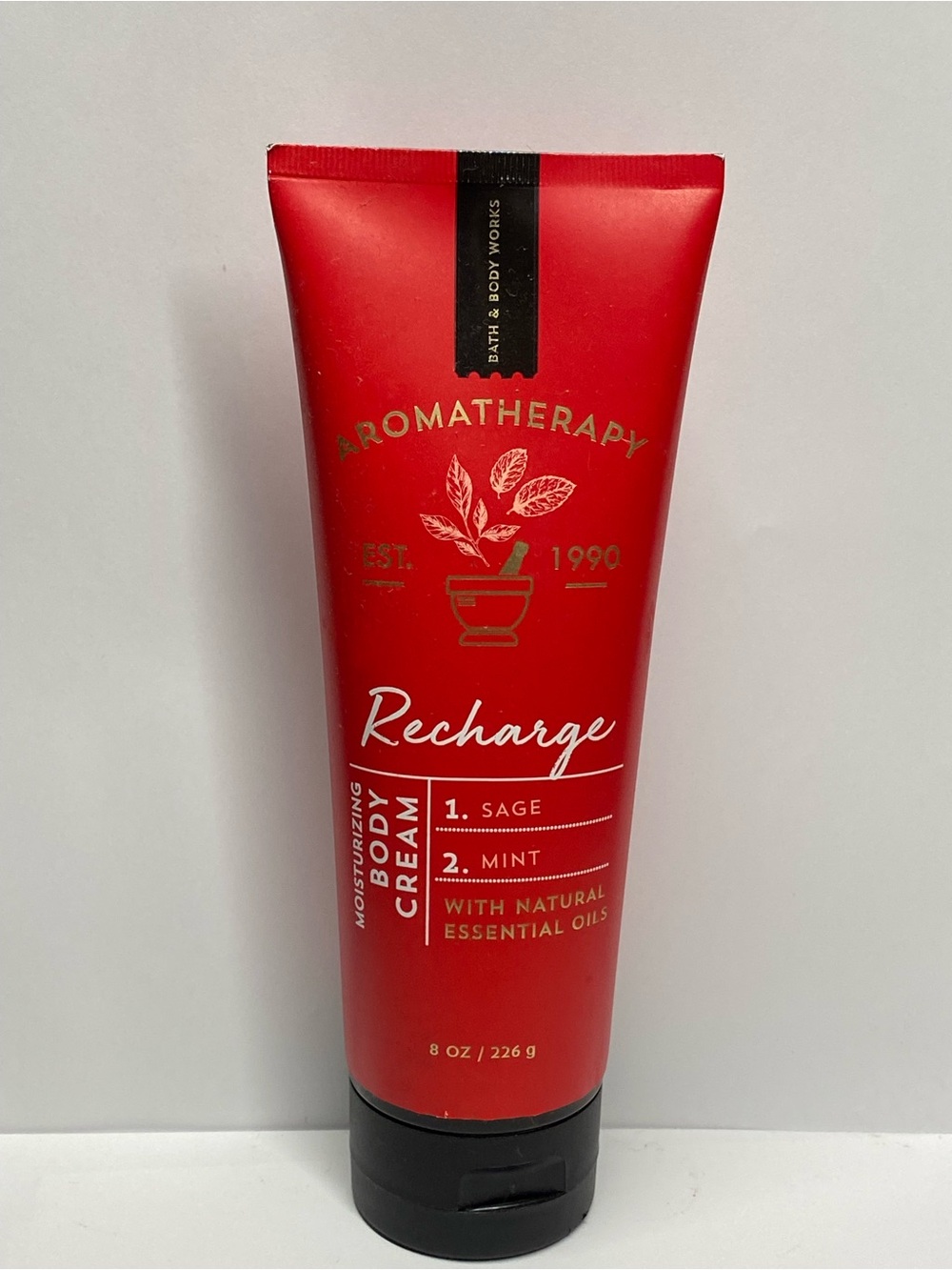 Bath and Body works Aromatherapy Recharge moisturizer body cream